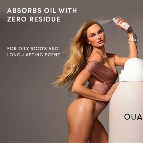 OUAI Melrose Place Dry Shampoo 4.5 Oz - Travel Size, Oily Hair Refresh
