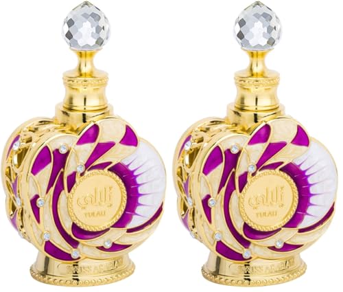 Swiss Arabian Yulali Luxury Perfume Oil 0.5 Oz Pack of 2 - Long Lasting, Seductive Fragrance