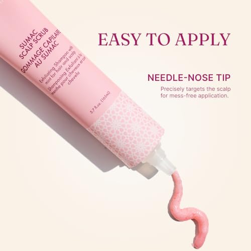 Scalp Exfoliating Shampoo with Mint - Gentle Buildup Removal & Moisturization, 5.7 fl oz