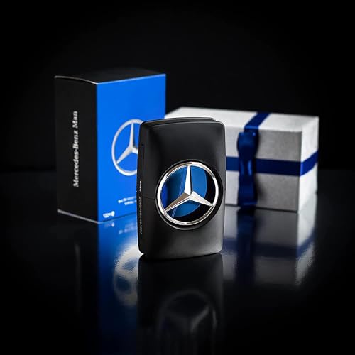 Mercedes Benz Man Eau de Toilette for Men - Woody & Fruity, Long Lasting 3.4 oz