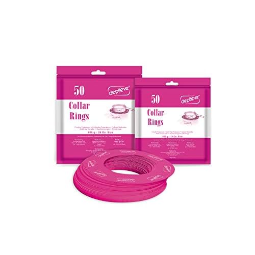 Depileve Wax Warmer Collars - Wax Pot Collars - 14 oz. - Pack of 50