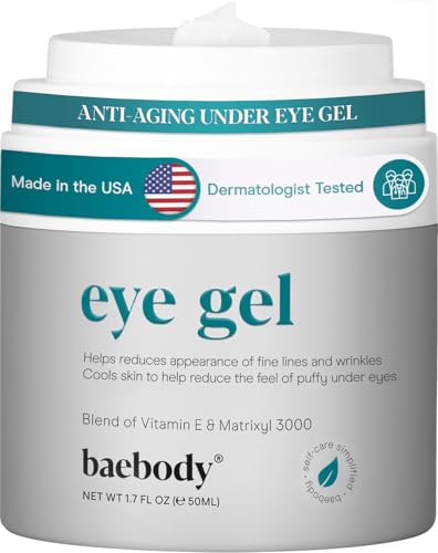 Cooling Under-Eye Gel for Dark Circles & Puffiness - 1.7 fl oz | Baebody