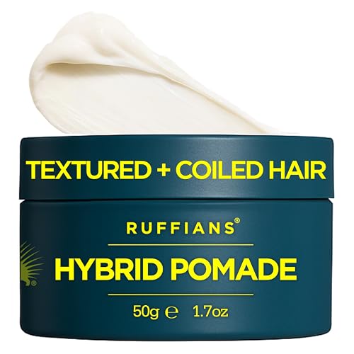Ruffians Omega-Enhanced Hair Pomade for Textured & Coiled Hair 1.7oz