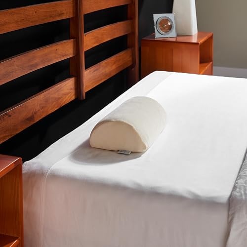 TEMPUR Memory Foam Support Cushion - Half Moon Pillow for Neck, Back & Legs