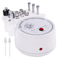 Microdermabrasion Skin Care Machine 3-in-1 with Wand Spray Glass Tube - White