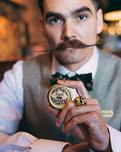 Bone Crusher Mustache Wax Combo — Sudden Death Hold for Handlebar, English, Dali, Walrus & Curly Styles