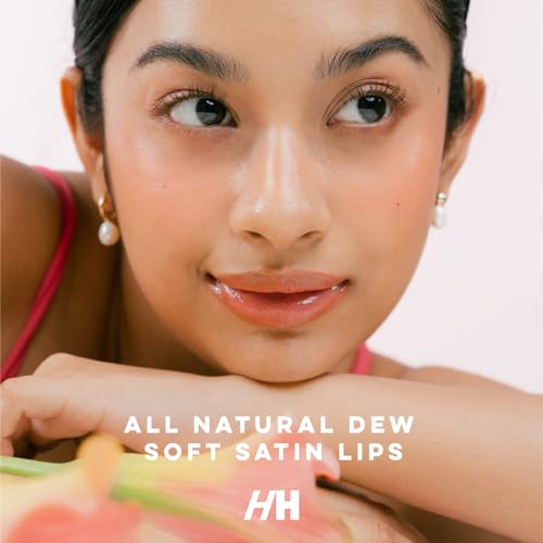 Vegan Tinted Lip Gloss Set with Hyaluronic Acid - Hydrating Lip Care, 4 Shades