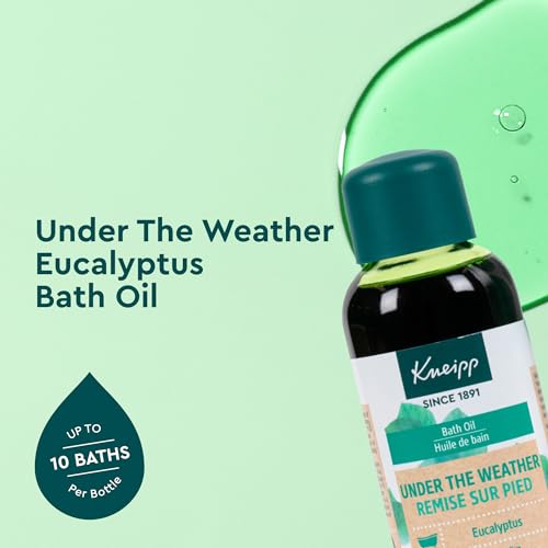 Kneipp Under The Weather Eucalyptus Bath Oil - Respiratory Wellness - 3.38 fl oz - Variation: Under the Weather Eucalyptus / 3.38 Fl Oz