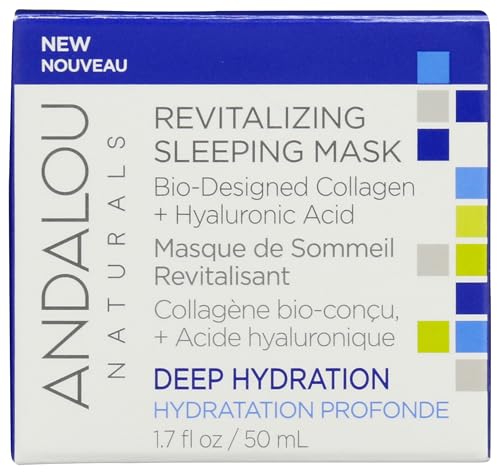 Rose Deep Hydration Sleeping Mask - 1.7 Fl Oz Night Face Mask with Bio-Designed Collagen