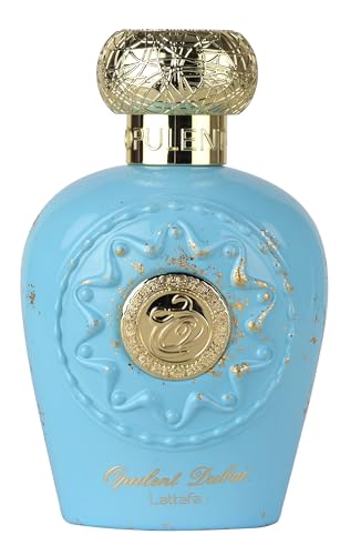Lattafa Opulent Dubai Unisex Eau de Parfum 3.4 oz Citrus Floral Woody Fragrance