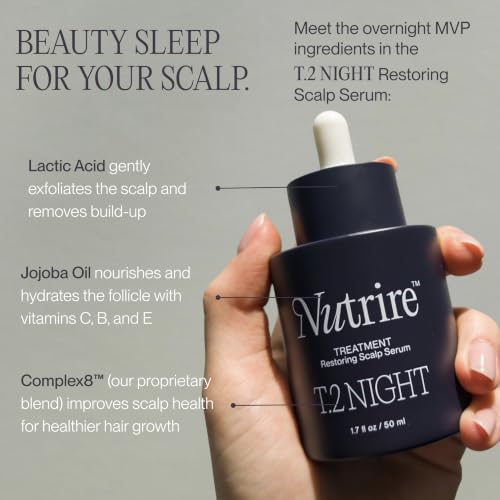 Nutrire T.2 Night Scalp Serum - Overnight Exfoliating & Rebalancing Treatment