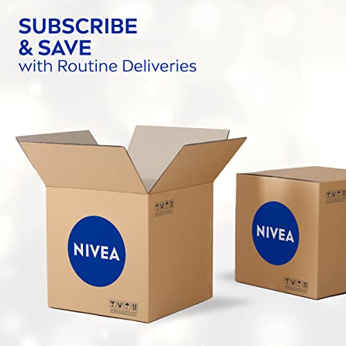 NIVEA Shea Nourish Body Lotion for Dry Skin with Hyaluronic Acid, Shea Butter and Deep Nourishing Serum, 48-Hour Body Moisturizer, 16.9 Fl Oz Pump Bottle