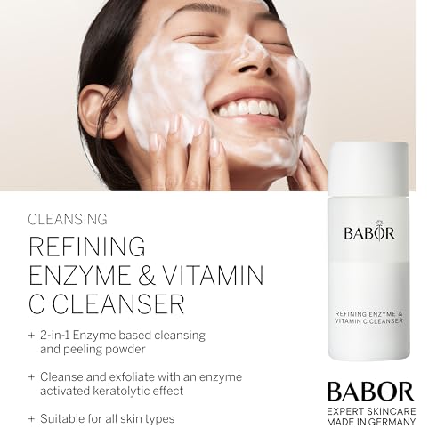 BABOR Refining Enzyme & Vitamin C Cleanser Full & Travel Size Bundle