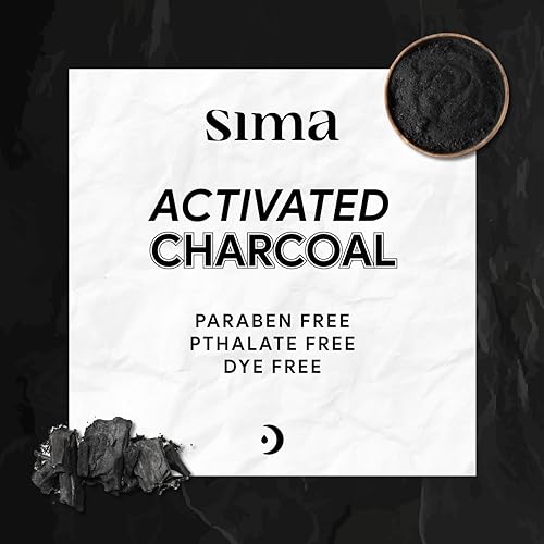 Charcoal Body Wash for Sensitive Skin 500ml - Detox & Acne Control
