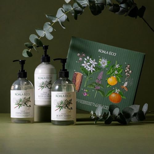Koala Eco Naturalist Gift Set - Hand & Body Wash + Lotion, 3 Pack