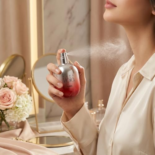Viva Viola Eau de Parfum for Women - Fruity Floral Caramel Scent - Ajmal