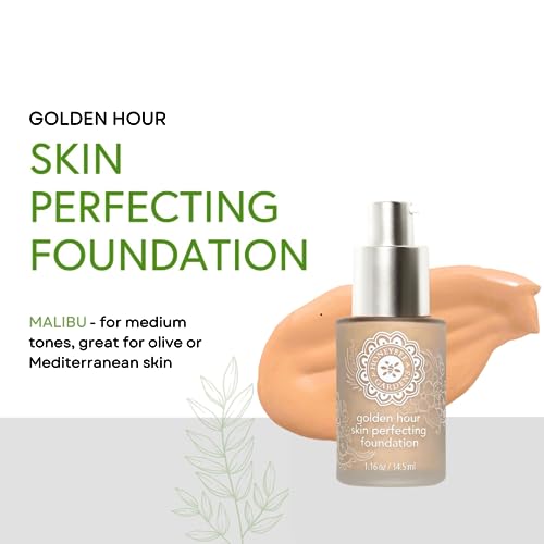 Honeybee Gardens Liquid & Powder Foundation Duo | Malibu