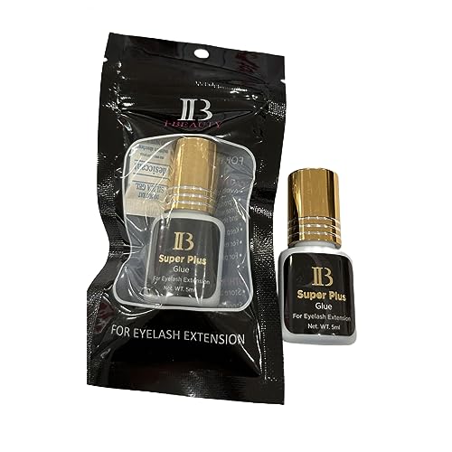 2 Pack Eyelash Extension Glue - Super Plus Fast Drying Lash Adhesive 5ml Variation of THIS listing