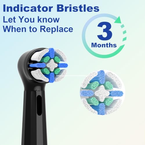 10PCS Electric Toothbrush Replacement Heads for Oral B iO Series 2-10