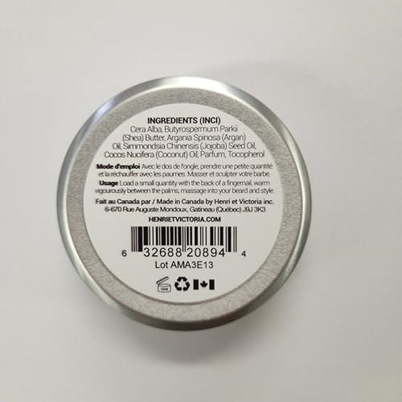 Beard Balm For Men - Moisturizing, Non-Greasy Beard Softener, Soothes and Nourish Beard and Skin, Prevents Dryness, Flaking, Dandruff, Skin Irritation, Ingrown Hairs, Handmade Beard Balm - Amande 56g