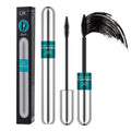 2in1 Vibely Mascara Waterproof Black Volume And Length Thickening And Lengthening Dual Effect 5X Longer Mascara Smudge-Proof Non Clumping