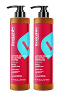 Collagen Shea Butter Shampoo & Conditioner Set for Dry Damaged Hair 750ml+750ml