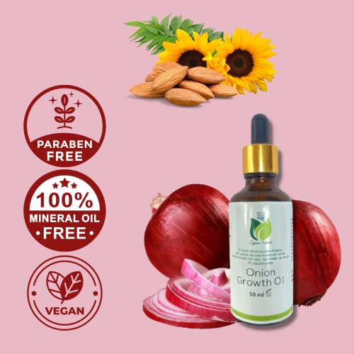 Natural Onion Hair Growth Oil for Scalp & Hair Nourishment 50ml