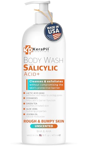 Unscented Salicylic Acid Exfoliating Body Wash - 16 fl oz