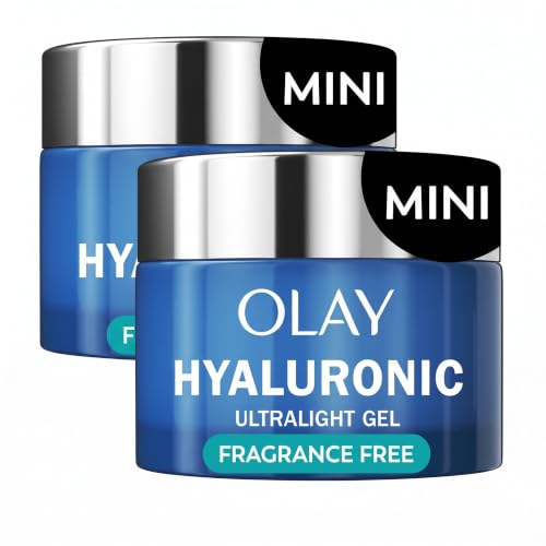 Olay Regenerist Hyaluronic Peptide 24 Gel Moisturizer 0.5 Fl Oz Pack of 2