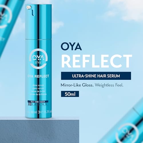 OYA Reflect Hair Shine Serum 50ml (1.7 Fl Oz) Anti-Frizz & Smoothing Lightweight
