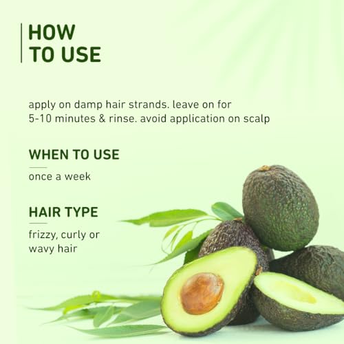 Plum Avocado NourishUp Hair Mask for Frizz Control - 250g