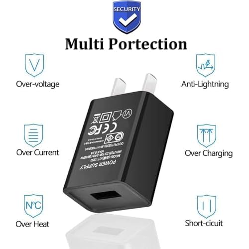 5V Trimmer Charger compatible with Hatteker RFC-588 RFC-598 RFC-690 RFC-692 RFC-696 RSCX-9598 RSCX-7568 Cordless Hair Trimmer Pro Hair Clippers Beard Trimmer & Electric Shaver Razor.