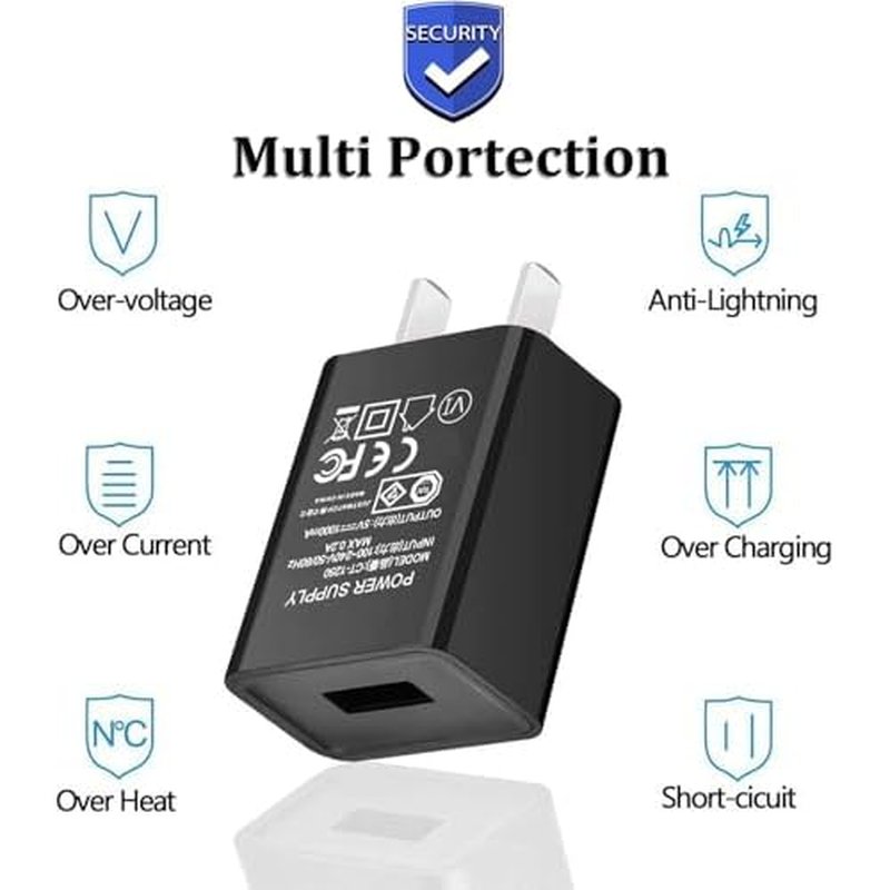 5V Trimmer Charger compatible with Hatteker RFC-588 RFC-598 RFC-690 RFC-692 RFC-696 RSCX-9598 RSCX-7568 Cordless Hair Trimmer Pro Hair Clippers Beard Trimmer & Electric Shaver Razor.
