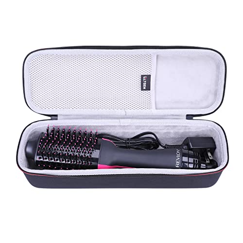 Grey Hard Travel Case for Revlon One-Step Volumizer & Hair Dryer - Portable Storage