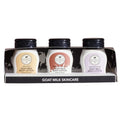 Dionis Goat Milk Body Lotion Gift Set Lavender Blossom & Vanilla Bean + Coconut & Oats – 2 oz x3