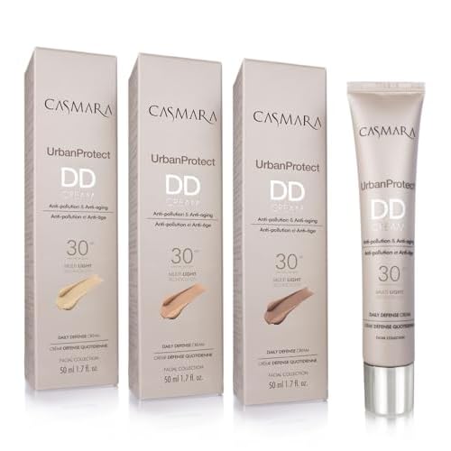 Casmara DD Cream Urban Protect 50 ml Anti-Pollution Anti-Aging Moisturizer SPF 30 (Dark)