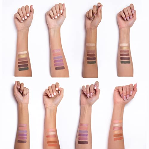 Shannon De Lima Palladio Ultimate Pro Eyeshadow Palette with Mirror - 18 High-Pigment Matte, Shimmer & Metallic Shades - Vegan & Cruelty-Free