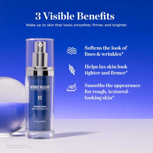 ProRetinol Age Rewind Face Cream - Night Anti-Aging Moisturizer 1 fl oz