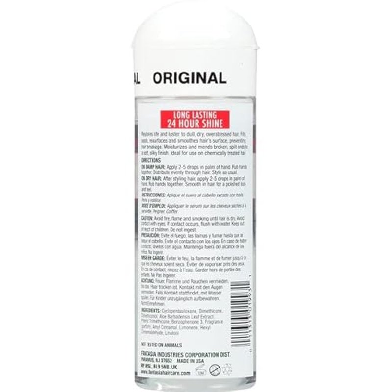 Fantasia Hair Polisher Daily Hair Treatment, 6 oz (Packs of 3)