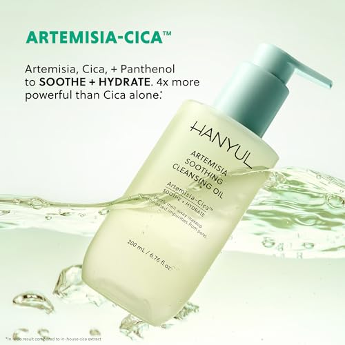 Gentle Artemisia & Cica Cleansing Oil for All Skin Types - Hydrating Facial Cleanser