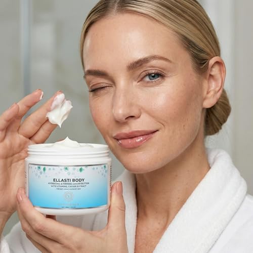 Hydrating Firming Caviar Body Butter Cream with Vitamin E & Green Tea – 9.5oz
