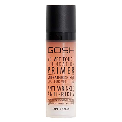 GOSH Velvet Touch Foundation Primer Anti-Wrinkle, Skin Smoothing Makeup Base
