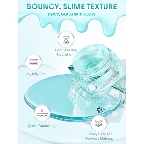 SHEGLAM HydroSlime Primer Hydrating Oil Control Moisturizing Primer Gel Smooth Fine Lines Oil And Silicone for Face