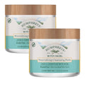 Humphreys Witch Hazel Nourishing Cleansing Pads 60 Count Pack of 2 - Alcohol-Free, Hydrating Aloe & Wild Harvested Witch Hazel