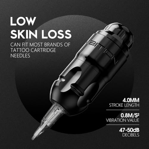 Ambition Lutin Rotary Tattoo Machine Pen - Gold Brushless Motor Professional