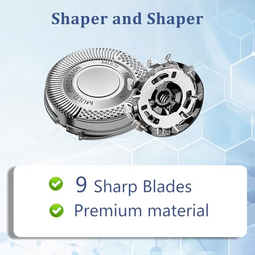 SH50 Compatible Replacement Head for Norelco Series 5000 Shavers | High Compatibility with Philips S5000/S6000/S5100/S5500 Models | 1-Pack (1 Pack)