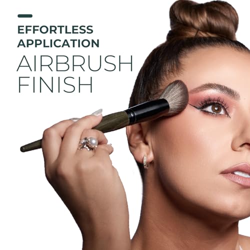 Professional Makeup Brush Set - Blush & Foundation Brushes for Flawless Application