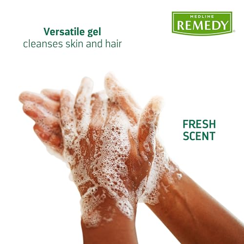 Medline Remedy Full Body Cleanser Gel for Adults & Elderly - 60 Count