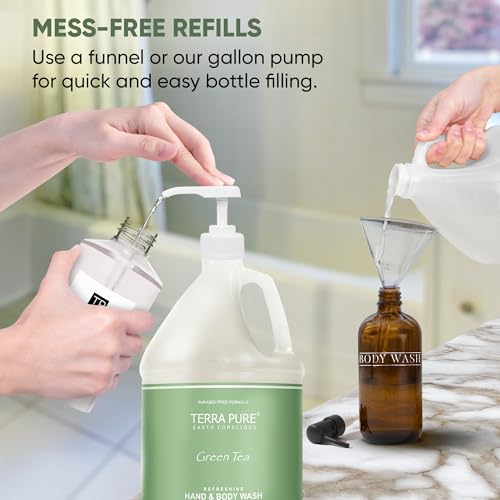 128 Fl Oz Green Tea Hotel Body Wash & Hand Soap Refill - Set of 2