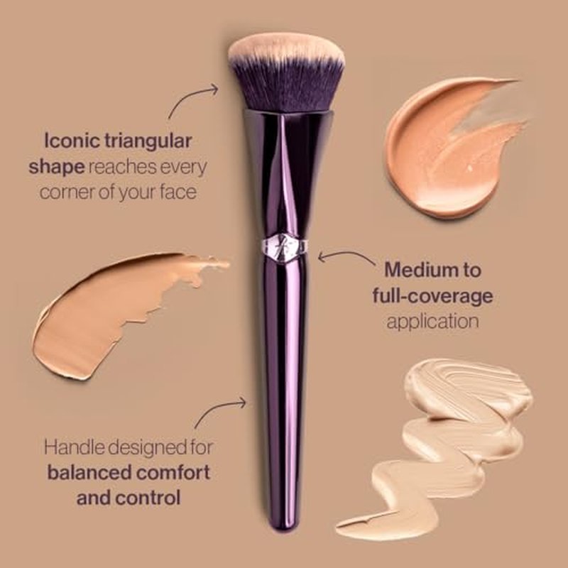 Anisa Beauty Pinnacle Foundation Brush | Professional Makeup Brush for Seamless Foundation Application | Soft, Vegan Fibers for Flawless Blending | Ideal for Liquid, Cream, and Powder Formulas
